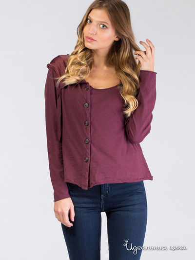 Кардиган Brava Catalan, цвет бордовый