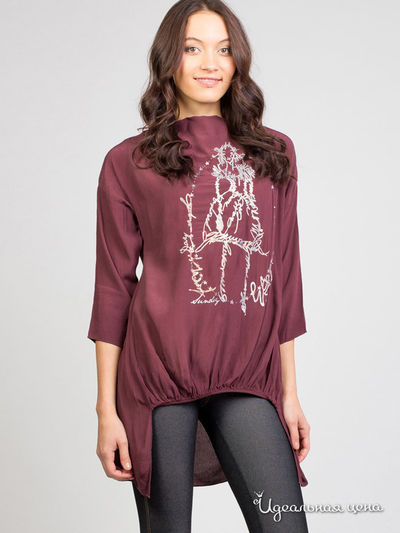 Туника Brava Catalan, цвет бордовый