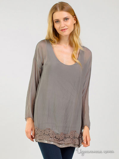 Блуза Amado Barcelona, цвет серый