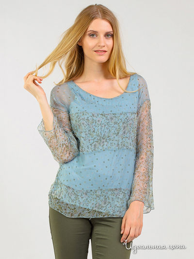 Блуза Amado Barcelona, цвет голубой