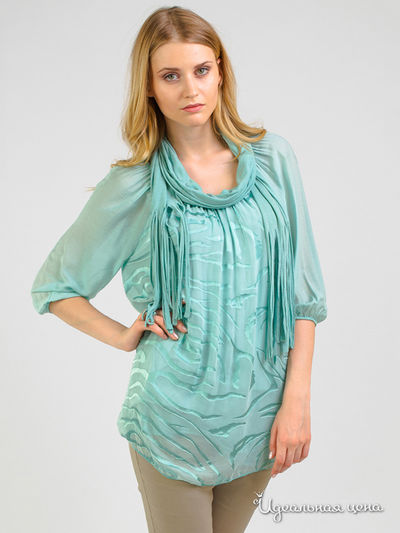Блуза Amado Barcelona, цвет бирюзовый