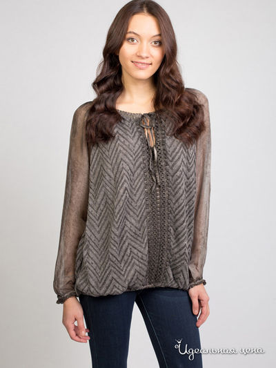 Блуза Amado Barcelona, цвет серый