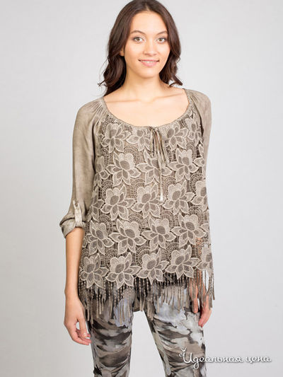 Блуза Amado Barcelona, цвет темно-бежевый