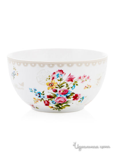 Салатник, 15 см Elff Decor, цвет белый