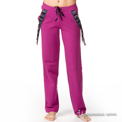 Брюки Galliano, цвет цвет фуксия