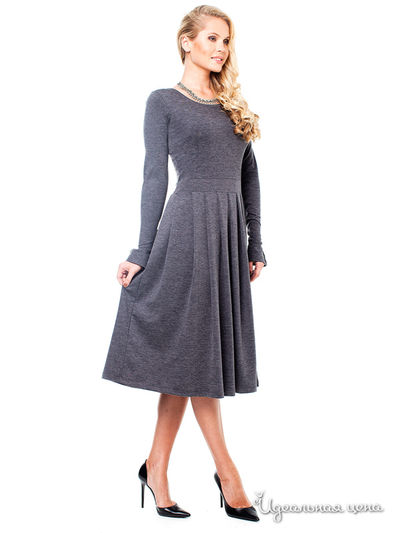 Платье Hi1, цвет серый