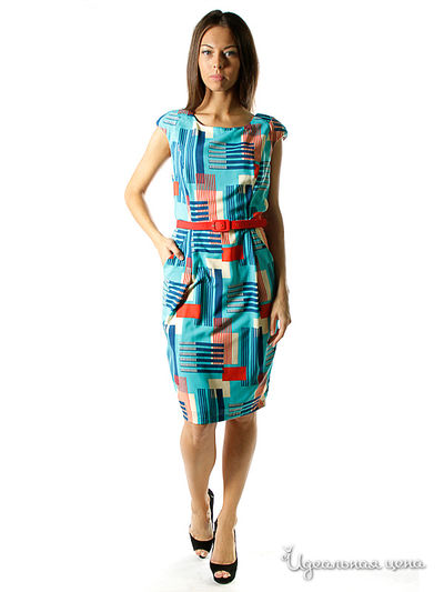 Платье Eva Franco, цвет голубой, синий