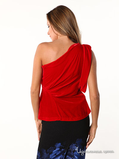 Блуза Eva Franco, цвет красный
