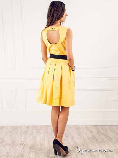 Платье Solh, цвет желтый