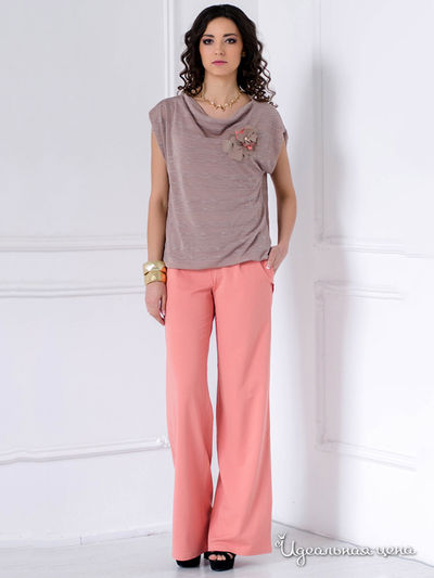Брюки Solh, цвет коралловый