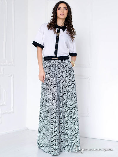 Платье Solh, цвет черный, белый