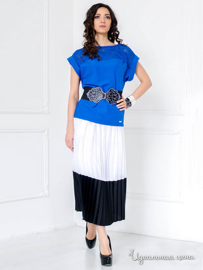 Блуза Solh, цвет синий