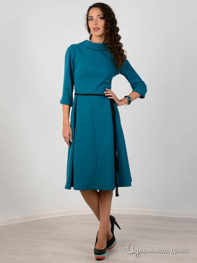 Платье Solh, цвет бирюзовый