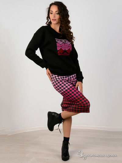 Свитшот Solh, цвет малиновый