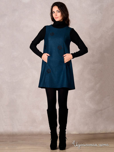 Платье Solh, цвет зеленый