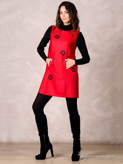 Платье Solh, цвет красный