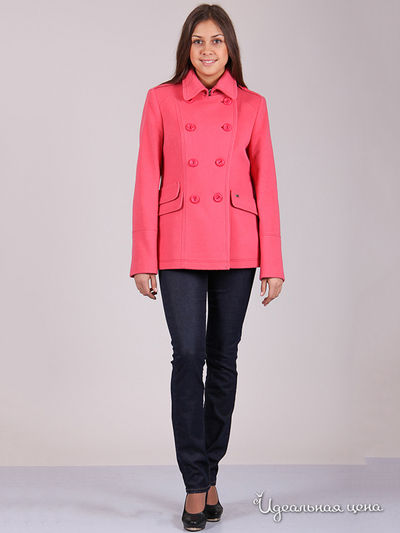 Пальто Синар, цвет розовый