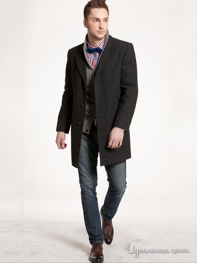 Пальто Синар, цвет серый