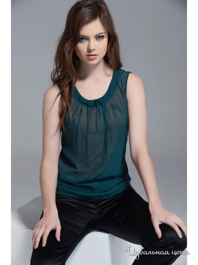 Блуза Versace 19.69, цвет зеленый