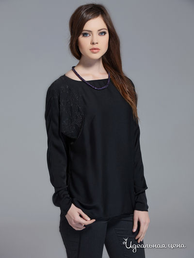 Блуза Versace 19.69, цвет черный