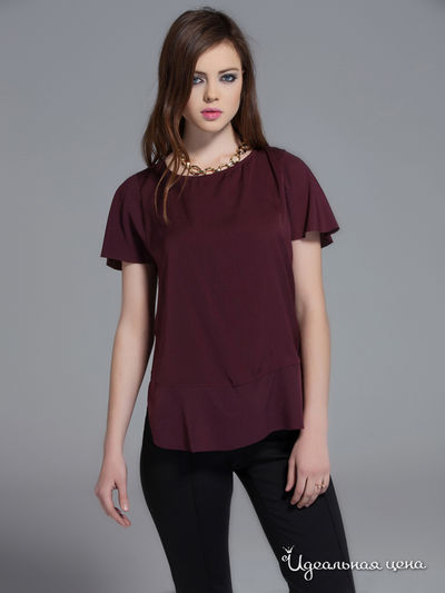 Блуза Versace 19.69, цвет бордовый