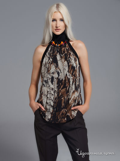 Блуза Versace 19.69, цвет черный