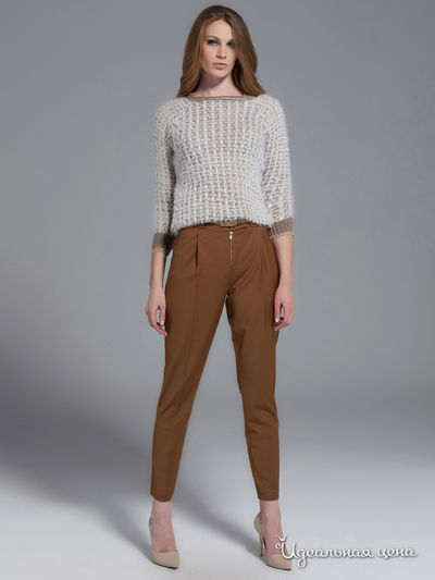 Брюки Versace 19.69, цвет светло-коричневый