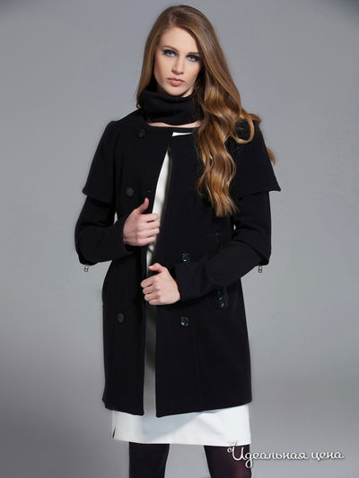 Пальто Versace 19.69, цвет черный