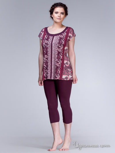 Футболка Perfetto, цвет бордовый