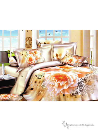 Комплект постельного белья, 1,5-спальный Pandora, цвет мультиколор