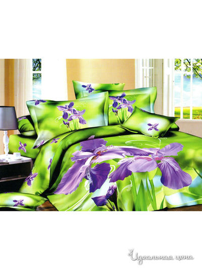 Комплект постельного белья, 1,5-спальный Pandora, цвет мультиколор