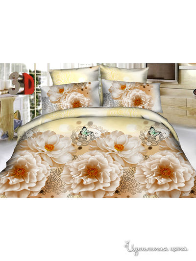 Комплект постельного белья, двуспальный Pandora, цвет мультиколор