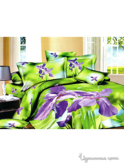 Комплект постельного белья, евро Pandora, цвет мультиколор