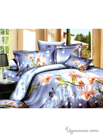 Комплект постельного белья, семейный Pandora, цвет мультиколор