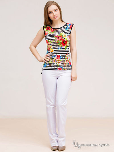 Топ Remix, цвет черный, белый, красный