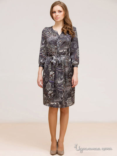 Платье Remix, цвет серый