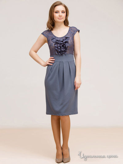 Платье Remix, цвет серый