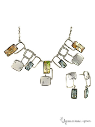 Комплект украшений Bijou Tresor, цвет мультиколор