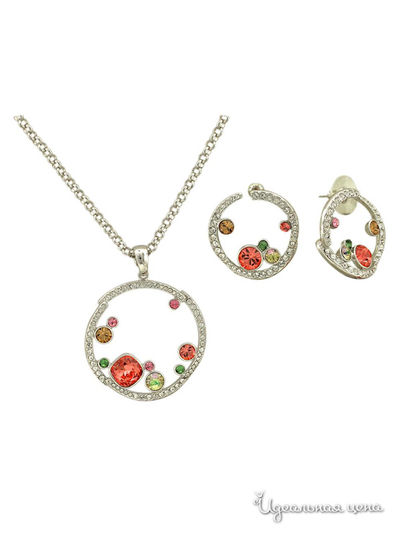 Комплект украшений Bijou Tresor, цвет мультиколор