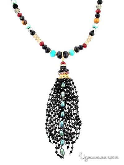 Колье Bijou Tresor, цвет черный