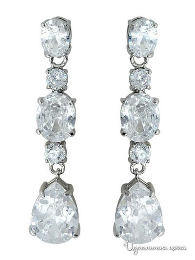 Серьги Bijou Tresor, цвет белый