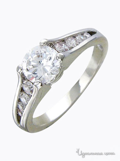 Кольцо Bijou Tresor, цвет белый