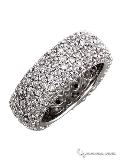 Кольцо Bijou Tresor, цвет белый