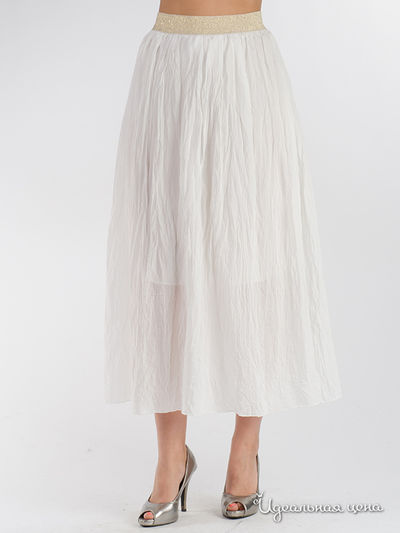 Юбка Imperial, цвет белый, золотой