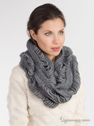 Шарф Paolo Casalini, цвет серый