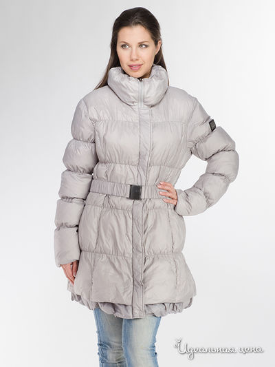 Пуховик Paolo Casalini, цвет серый