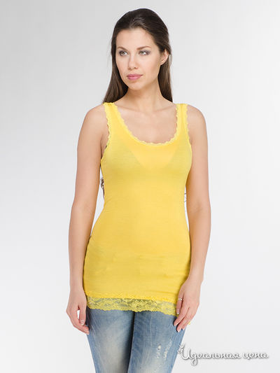 Майка Italia Moda, цвет желтый
