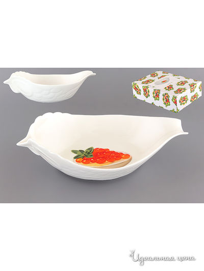 Салатник Элан галерея, цвет белый