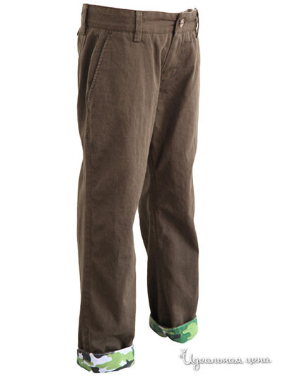 Брюки La Miniatura, цвет хаки