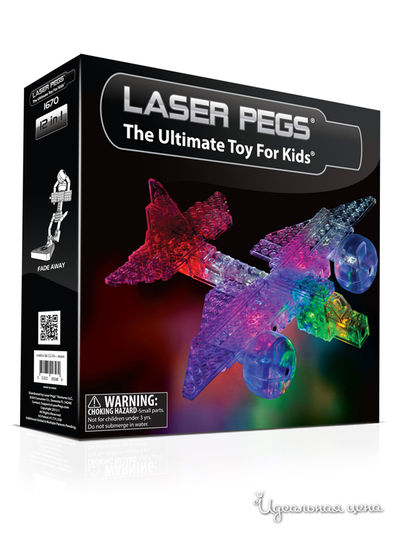 Набор 12 в 1 "Грузовой самолет" Laserpegs